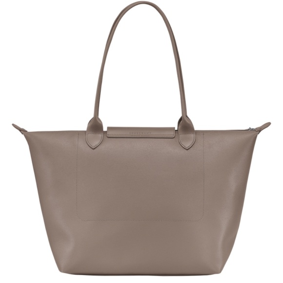LONGCHAMP LE PLIAGE CITY BAG & WALLET TAUPE BEIGE LIMITED ED NWT - Picture 4 of 15